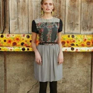 Anthropologie Ailanto Agnita Dress Spain Sz 2 Rare